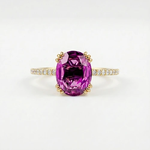 Tanzanite Diamond Ring